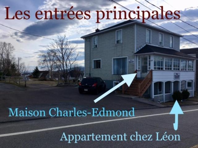 Appartement Chez Leon Grandes-Bergeronnes Exterior foto